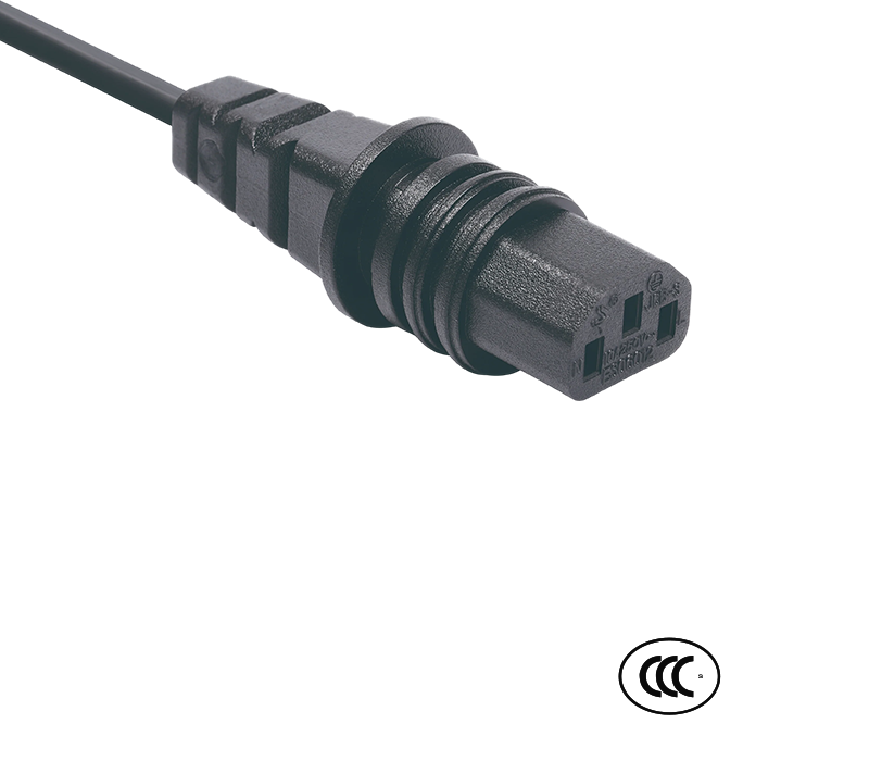 JCB-3 IEC সংযোগকারী মহিলা সকেট C13 চীনা স্ট্যান্ডার্ডের সাথে সঙ্গতিপূর্ণ