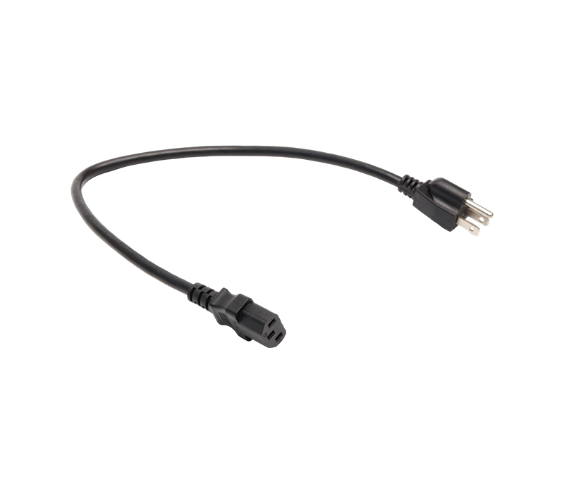 JT-3/FY-3+JT-ST3 15A 125V থ্রি-পিন ইউএস স্ট্যান্ডার্ড প্লাগ IEC C13 সংযোগকারী সহ