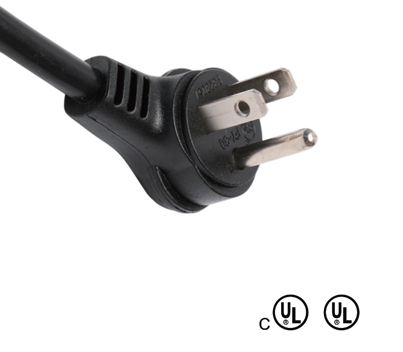 FY-3Q 15A 125V আমেরিকান স্ট্যান্ডার্ড থ্রি-পিন এলবো প্লাগ