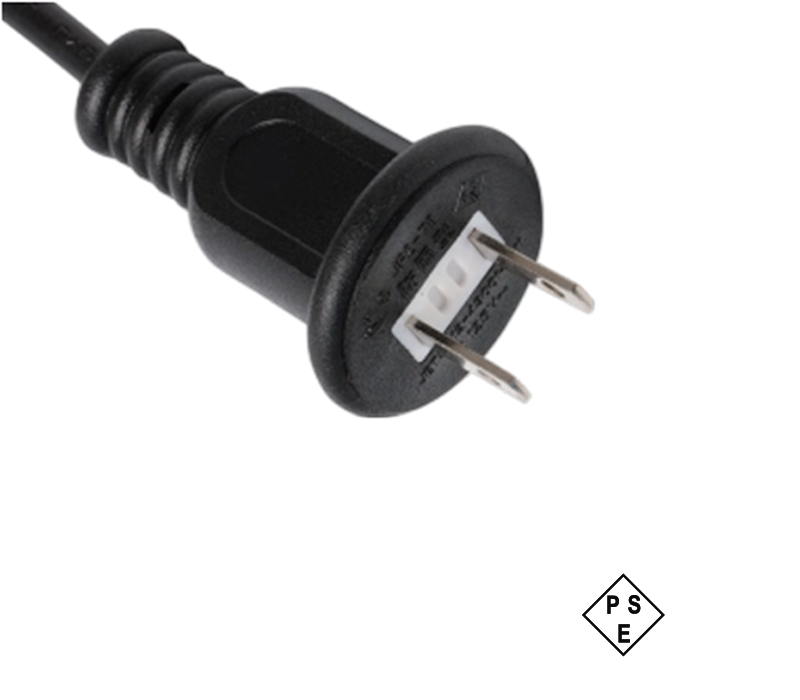 JF2-7B/12B/15B+ JZF2-7/12/15 15A 125V জাপান-স্টাইল 2-পিন ওয়াটারপ্রুফ প্লাগ এবং সকেট এক্সটেনশন কর্ড