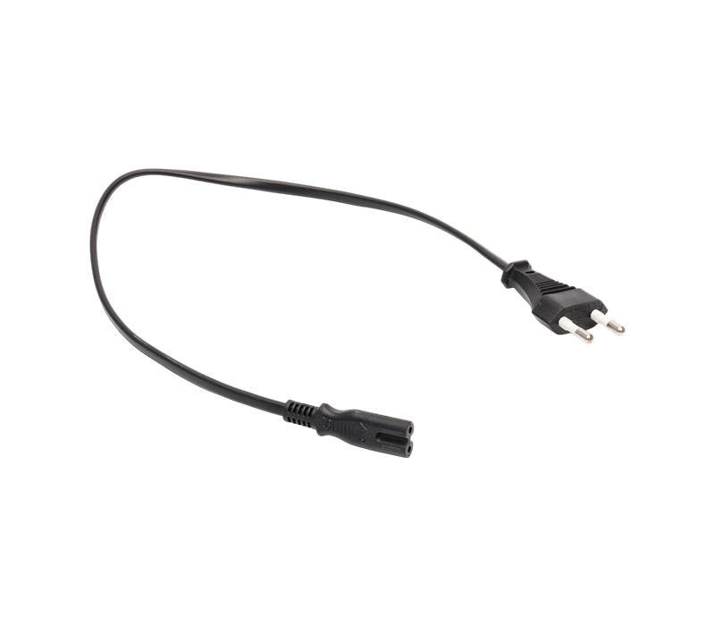 K2-3+ST2/FY-ST2 2.5A 250V কোরিয়া IEC সংযোগকারী C7 সহ 2-পিন প্লাগ