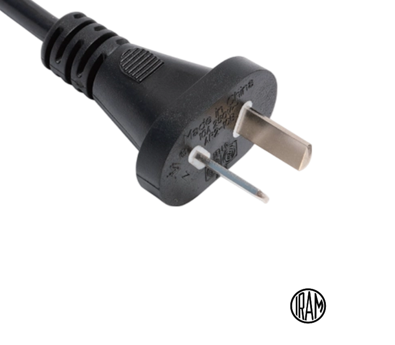 AR2-10B 10A 250V দুই-পিন আর্জেন্টাইন প্লাগ
