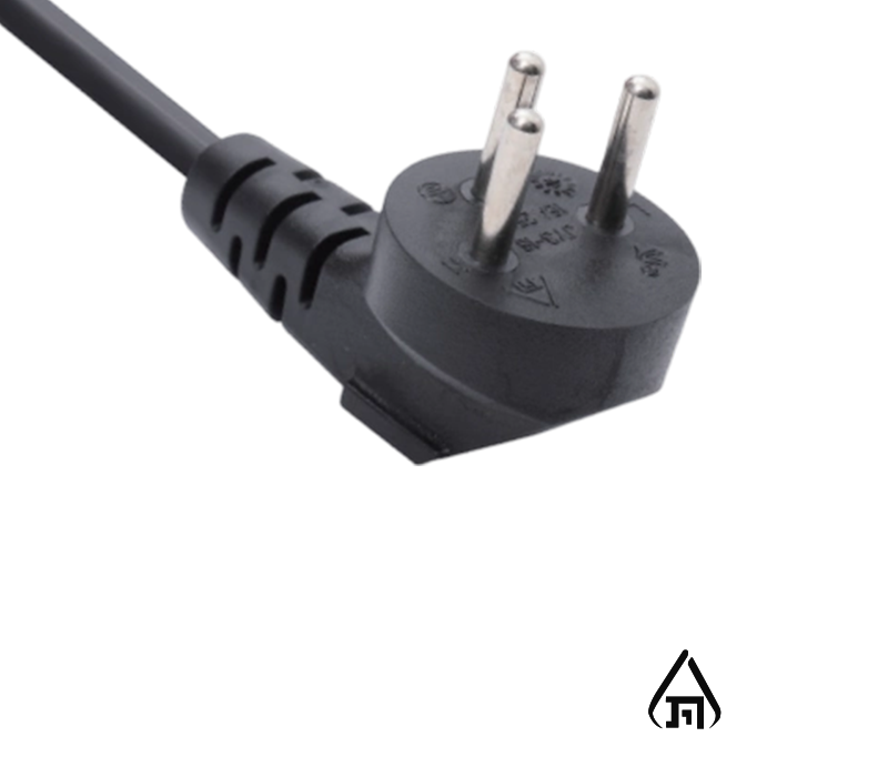 JY3-16 16A 250V থ্রি-পিন ইজরায়েল 90-ডিগ্রি এলবো প্লাগ
