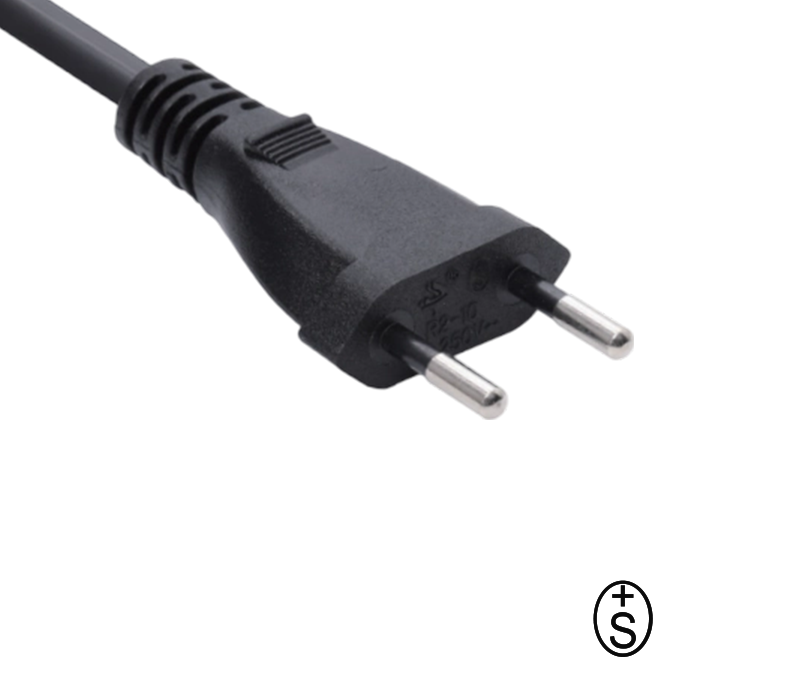 R2-10 10A 250V দুই-পিন সুইস প্লাগ