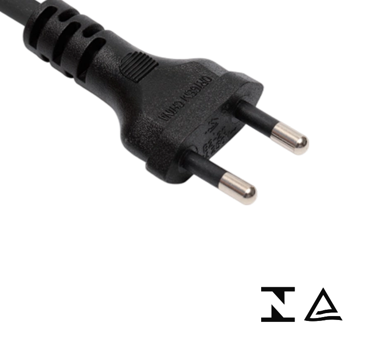 B2-20 20A 250V দুই-পিন ব্রাজিলিয়ান প্লাগ