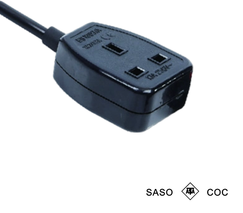 YZ3-13 13A 250V ইউকে-স্টাইলের তিন-পিন মহিলা সকেট